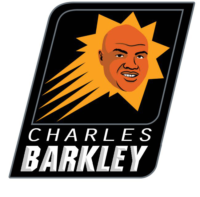 Phoenix Suns Charles Barkley Logo DIY iron on transfer (heat transfer)